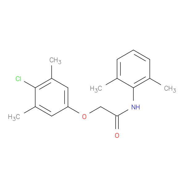 2-(4-chloro-3,5-dimethylphenoxy)-N-(2,6-dimethylphenyl)acetamide