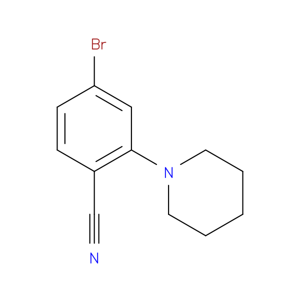 4-Bromo-2-(Piperidin-1-yl)benzonitrile