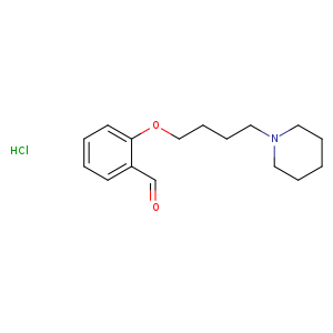 2-[4-(1-piperidinyl)butoxy]benzaldehyde hydrochloride