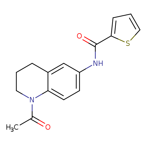 N-(1-acetyl-1,2,3,4-tetrahydroquinolin-6-yl)thiophene-2-carboxamide