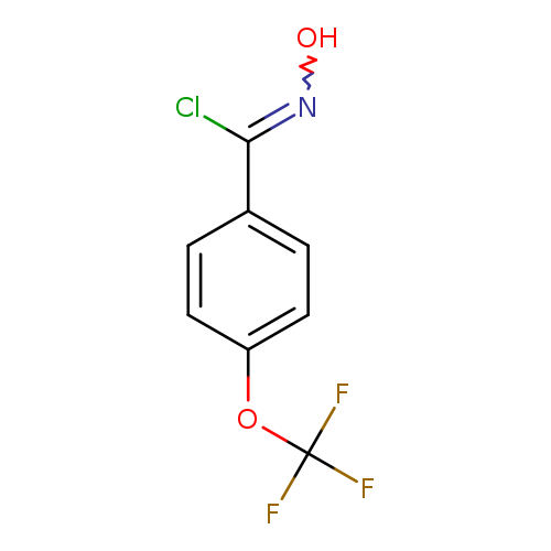 (Z)-N-Hydroxy-4-(trifluoromethoxy)benzimidoyl chloride