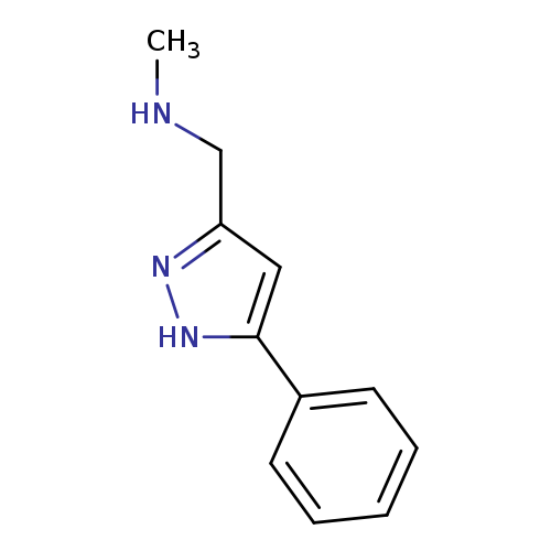 N-Methyl-1-(5-phenyl-1H-pyrazol-3-yl)methanamine