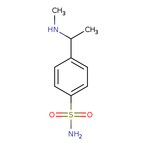 4-[1-(METHYLAMINO)ETHYL]BENZENE-1-SULFONAMIDE