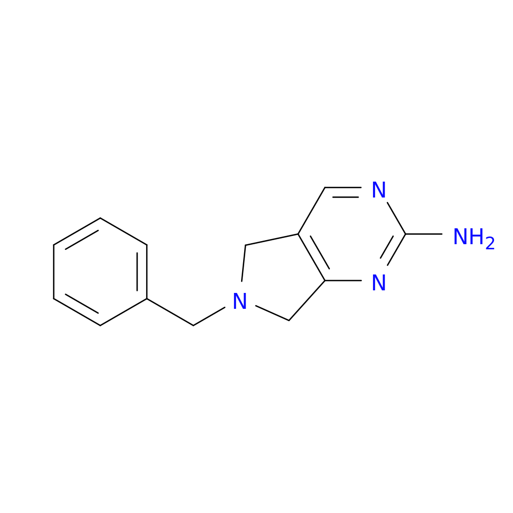 6-Benzyl-6，7-dihydro-5H-pyrrolo[3，4-d]pyrimidin-2-amine