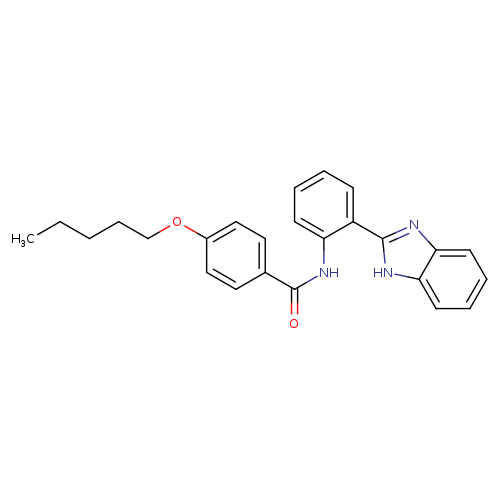 N-[2-(1H-1,3-benzodiazol-2-yl)phenyl]-4-(pentyloxy)benzamide