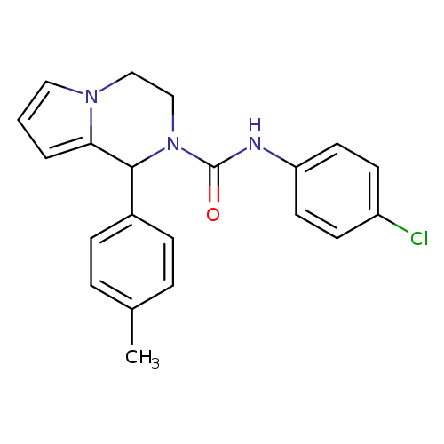N-(4-chlorophenyl)-1-(4-methylphenyl)-1H,2H,3H,4H-pyrrolo[1,2-a]pyrazine-2-carboxamide