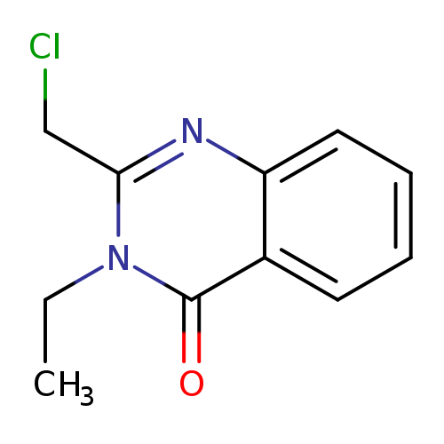 2-(chloromethyl)-3-ethyl-3,4-dihydroquinazolin-4-one