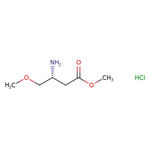 methyl (3R)-3-amino-4-methoxybutanoate hydrochloride