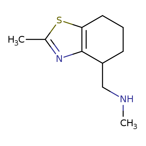 methyl[(2-methyl-4,5,6,7-tetrahydro-1,3-benzothiazol-4-yl)methyl]amine