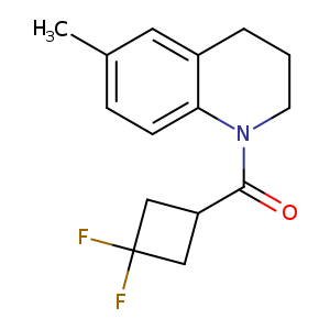 1-(3,3-difluorocyclobutanecarbonyl)-6-methyl-1,2,3,4-tetrahydroquinoline