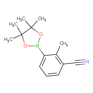 Benzonitrile, 2-methyl-3-(4,4,5,5-tetramethyl-1,3,2-dioxaborolan-2-yl)-