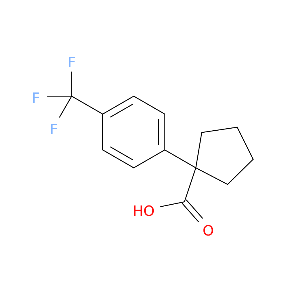 1-(4-Trifluoromethylphenyl)cyclopentanecarboxylic acid