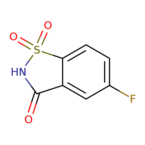 5-Fluorobenzo[d]isothiazol-3(2h)-one 1,1-dioxide