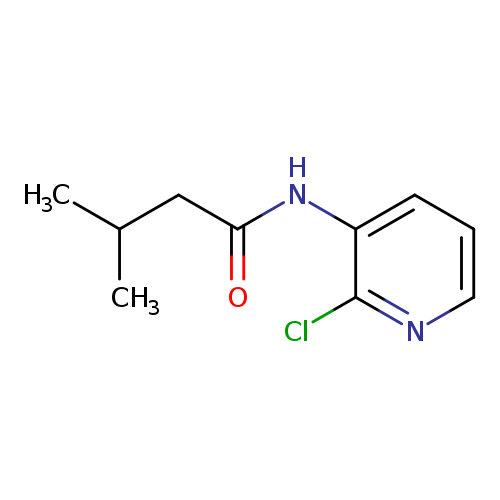 N-(2-chloro-3-pyridinyl)-3-methylbutanamide