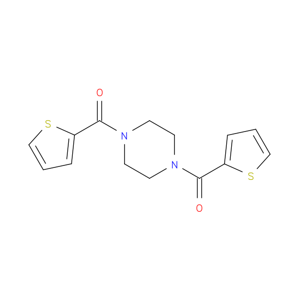 Piperazine-1,4-diylbis(thiophen-2-ylmethanone)