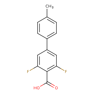 3,5-Difluoro-4'-methyl-[1,1'-biphenyl]-4-carboxylic acid