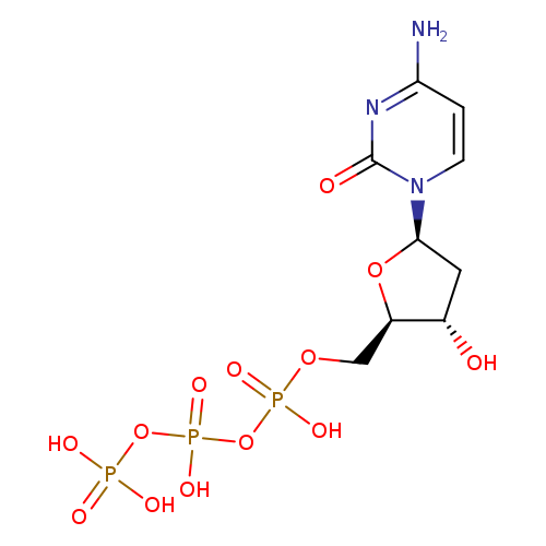 ((2R,3S,5R)-5-(4-Amino-2-oxopyrimidin-1(2H)-yl)-3-hydroxytetrahydrofuran-2-yl)methyl tetrahydrogen triphosphate