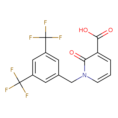 1-[3,5-Bis(trifluoromethyl)benzyl]-2-oxo-1,2-dihydro-3-pyridinecarboxylic acid