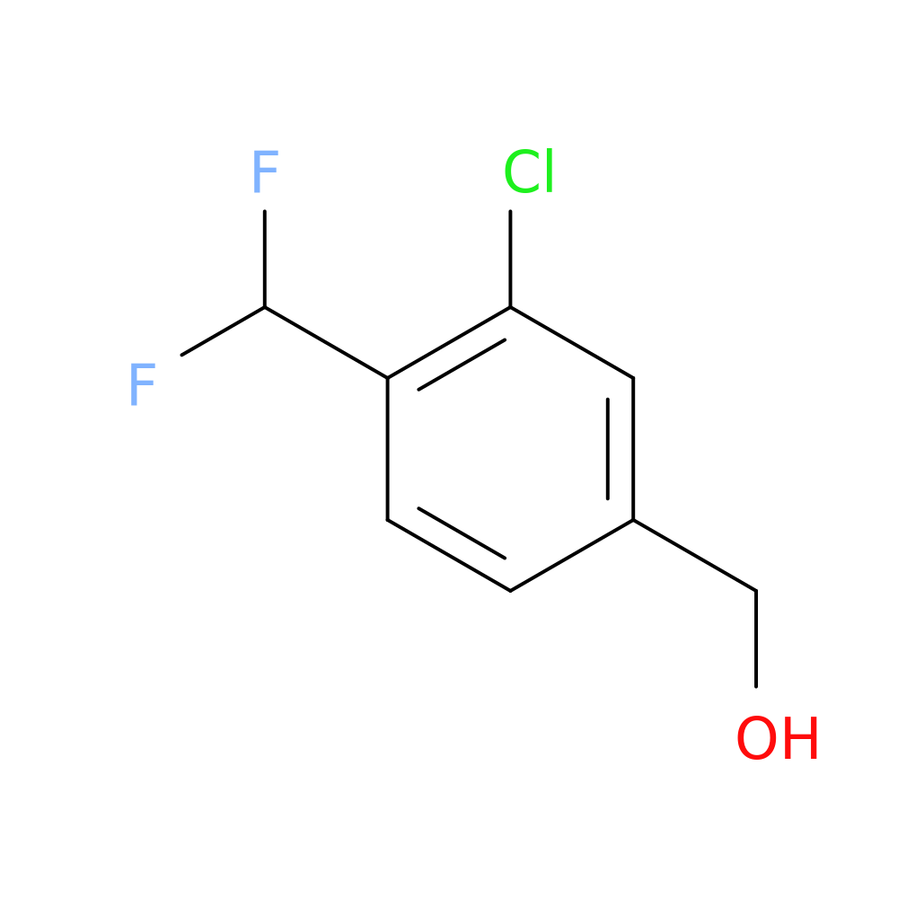 [3-chloro-4-(difluoromethyl)phenyl]methanol