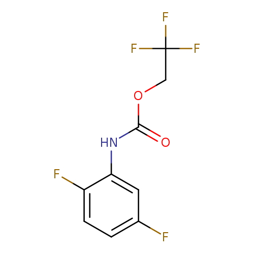 2,2,2-trifluoroethyl N-(2,5-difluorophenyl)carbamate