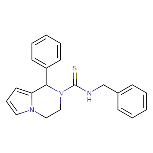 N-benzyl-1-phenyl-1H,2H,3H,4H-pyrrolo[1,2-a]pyrazine-2-carbothioamide