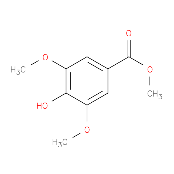 Benzoic acid, 4-hydroxy-3,5-dimethoxy-, methyl ester