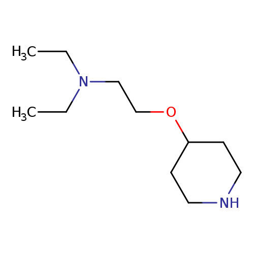 diethyl[2-(piperidin-4-yloxy)ethyl]amine