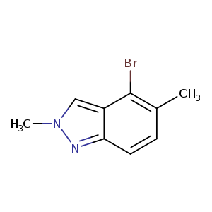 2H-Indazole, 4-bromo-2,5-dimethyl-