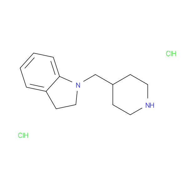 1-[(piperidin-4-yl)methyl]-2,3-dihydro-1H-indole dihydrochloride