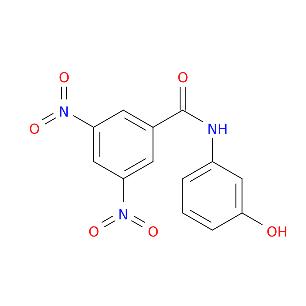 N-(3-HYDROXYPHENYL)-3,5-DINITROBENZAMIDE