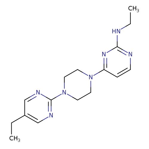 N-ethyl-4-[4-(5-ethylpyrimidin-2-yl)piperazin-1-yl]pyrimidin-2-amine