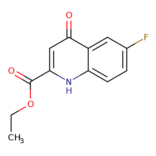 Ethyl 6-fluoro-4-hydroxyquinoline-2-carboxylate