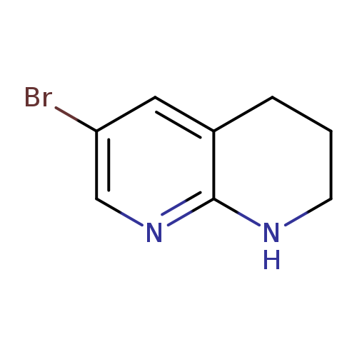 1,8-Naphthyridine, 6-bromo-1,2,3,4-tetrahydro-