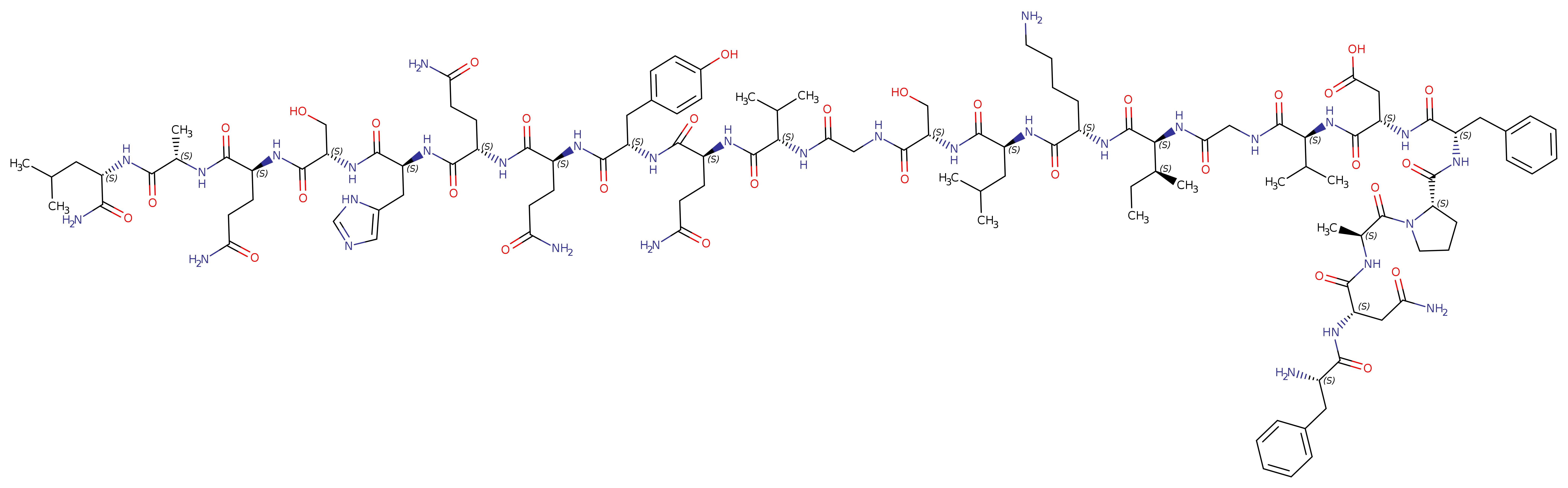 H-PHE-ASN-ALA-PRO-PHE-ASP-VAL-GLY-ILE-LYS-LEU-SER-GLY-VAL-GLN-TYR-GLN-GLN-HIS-SER-GLN-ALA-LEU-NH2