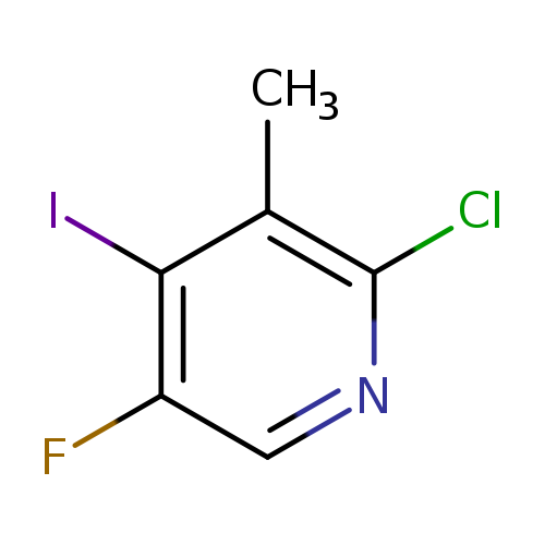 2-CHLORO-5-FLUORO-4-IODO-3-PICOLINE