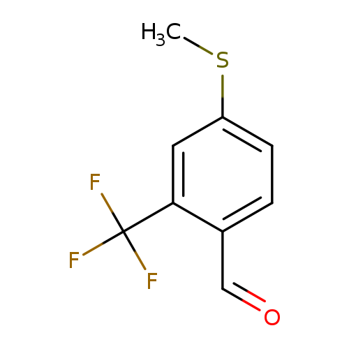 Benzaldehyde, 4-(methylthio)-2-(trifluoromethyl)-