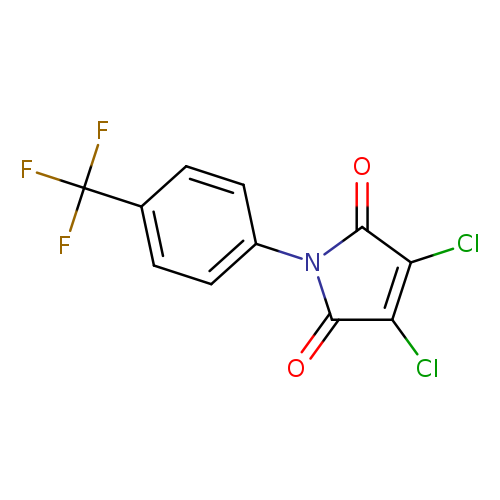 3,4-dichloro-1-[4-(trifluoromethyl)phenyl]-2,5-dihydro-1H-pyrrole-2,5-dione
