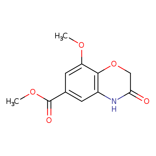 Methyl 8-methoxy-3-oxo-3,4-dihydro-2H-benzo[b][1,4]oxazine-6-carboxylate