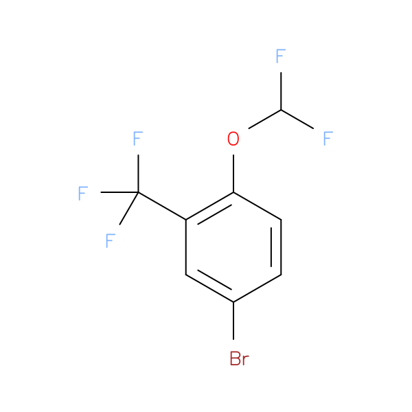 4-Bromo-1-(difluoromethoxy)-2-(trifluoromethyl)benzene