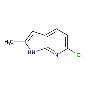 6-chloro-2-methyl-1H-pyrrolo[2,3-b]pyridine