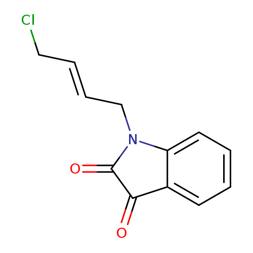 1-[(2E)-4-chlorobut-2-en-1-yl]-2,3-dihydro-1H-indole-2,3-dione