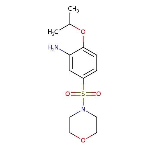 5-(morpholine-4-sulfonyl)-2-(propan-2-yloxy)aniline