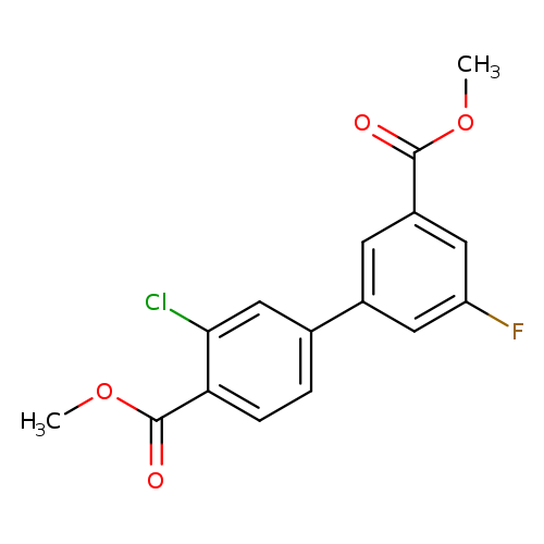 Dimethyl 3-chloro-3'-fluorobiphenyl-4,5'-dicarboxylate