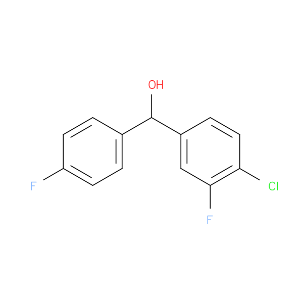 (4-chloro-3-fluorophenyl)(4-fluorophenyl)methanol