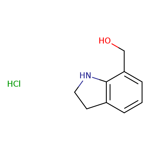 (2,3-dihydro-1H-indol-7-yl)methanol hydrochloride