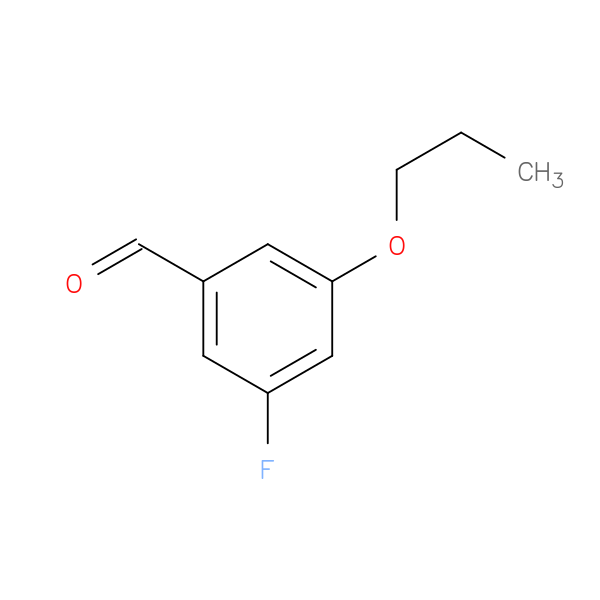 3-Fluoro-5-propoxybenzaldehyde