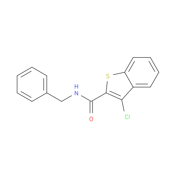 Benzo[b]thiophene-2-carboxamide, 3-chloro-N-(phenylmethyl)-