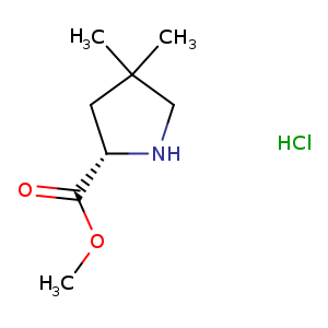 4,4-Dimethyl-L-proline Methyl Ester Hydrochloride