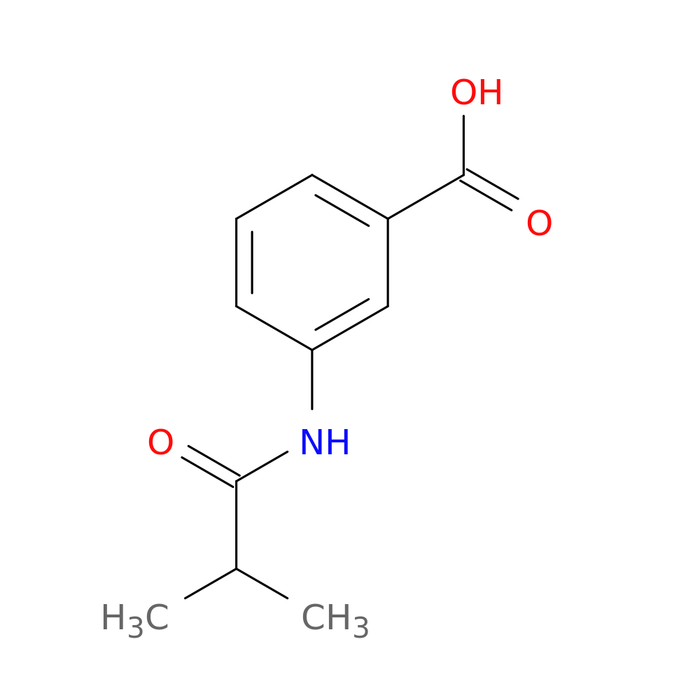 3-(isobutyrylamino)benzoic acid