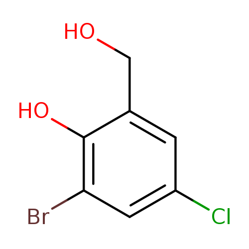 3-Bromo-5-chloro-2-hydroxybenzyl alcohol